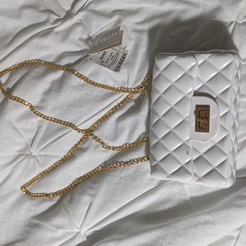 White crossbody bag